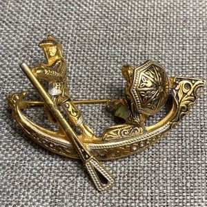 Vintage Spanish  ‘Chinese Junk’  Brooch